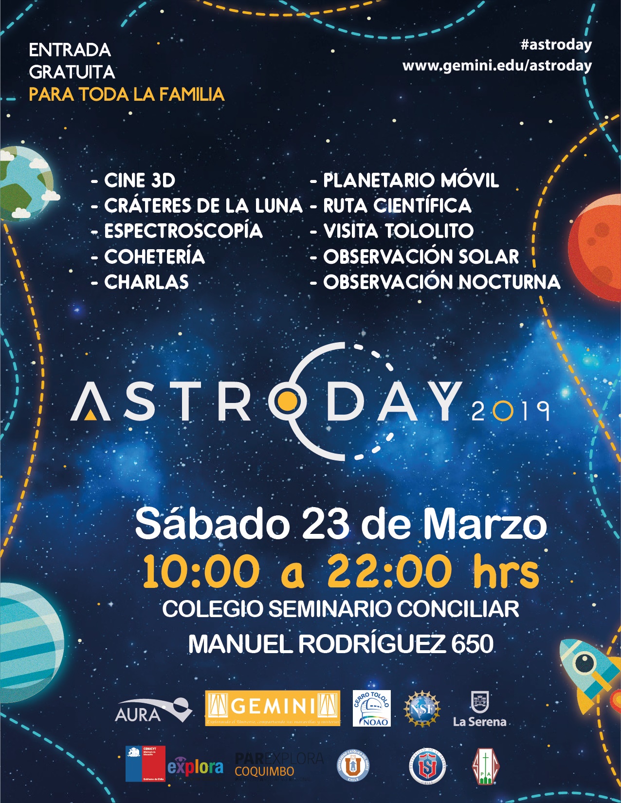 Mañana Sábado: No te pierdas las sorpresas de AstroDay 2019
