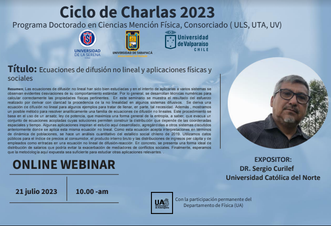 Ciclo De Charlas En F Sica Facultad De Ciencias De La