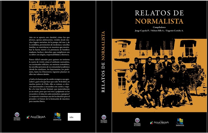El Prof. Jorge Cepeda Pizarro, académico del Departamento de Biología, invitado a presentar, como autor principal, el libro “Relatos de Normalista”.