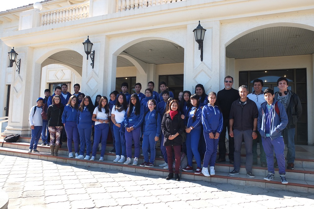 Alumnos de octavo básico del “Colegio María de Andacollo” visitan el Departamento de Matemáticas ULS
