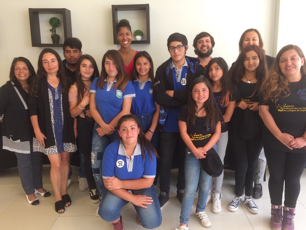 Escolares de La Higuera y Andacollo compartieron con expertos en Astronomía e Ingeniería Aeroespacial