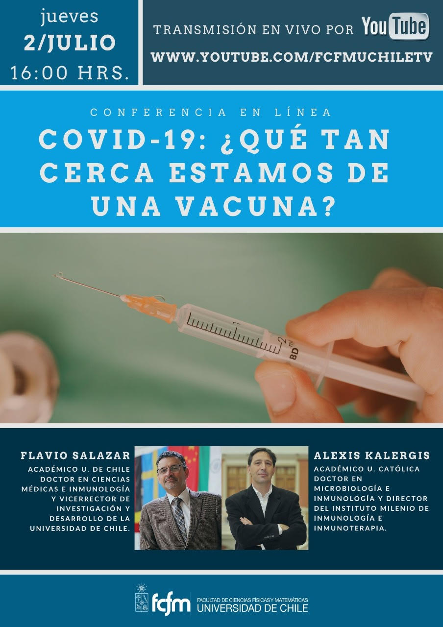 [Charla 4PM] COVID-19: ¿qué tan cerca estamos de una vacuna?