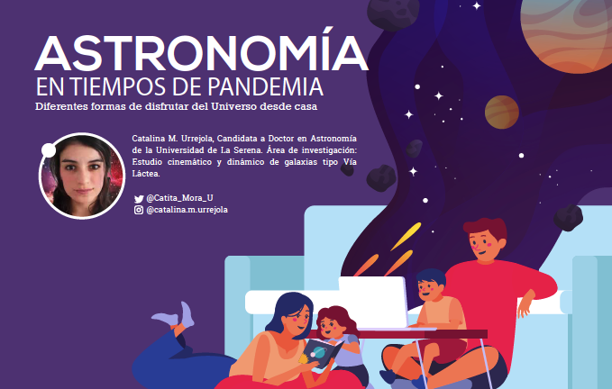 Astronomía en tiempos de pandemia: diferentes formas de disfrutar el universo desde casa