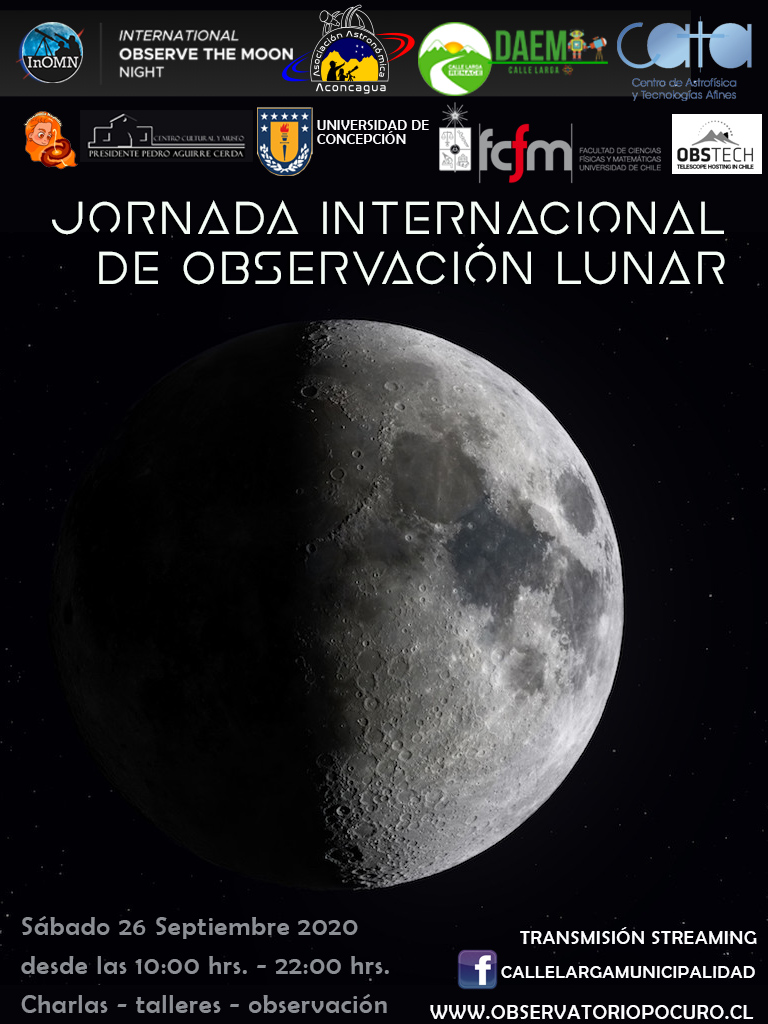 [Sábado] Jornada Internacional de Observación Lunar