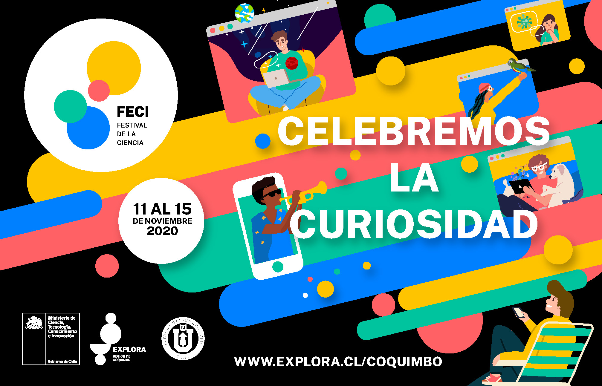 Entre el 11 y el 15 de noviembre se celebrará el Festival de la Ciencia Coquimbo 2020