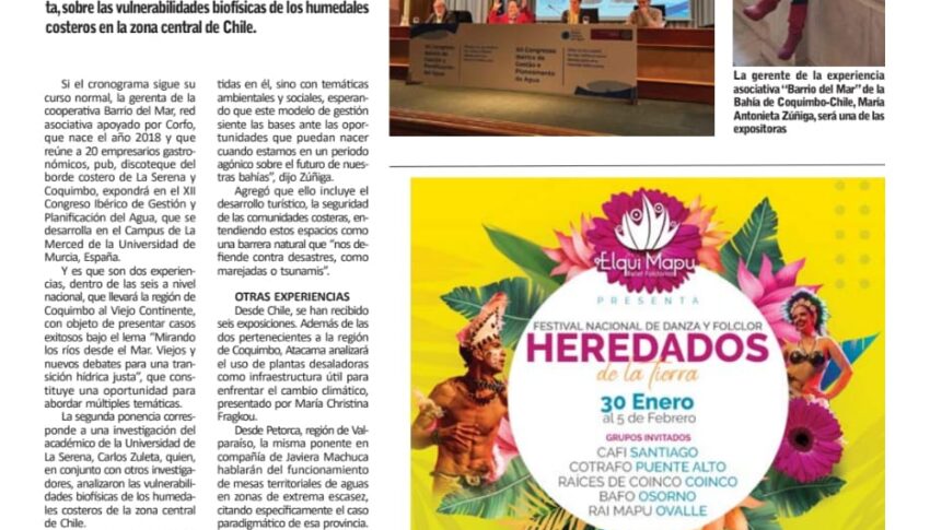 [Prensa] “Chile sale al mundo a contar sus experiencias en el Congreso Ibérico”