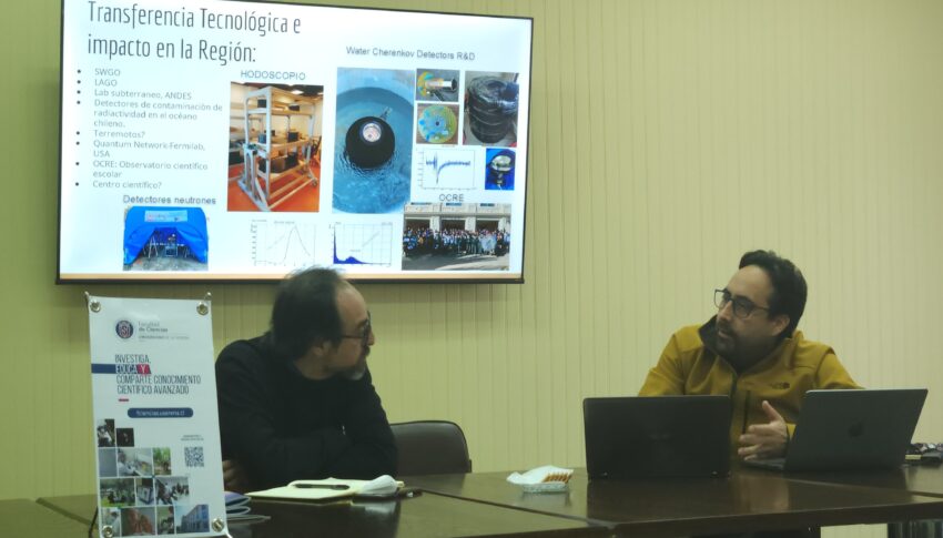 Seremi de Ciencias Macrozona Centro se reunió con Astrónomos y Físicos de la ULS