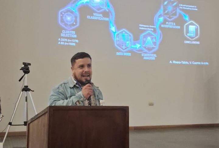 Desde la USerena a Córdoba: estudiante de Astronomía participa en destacado congreso internacional